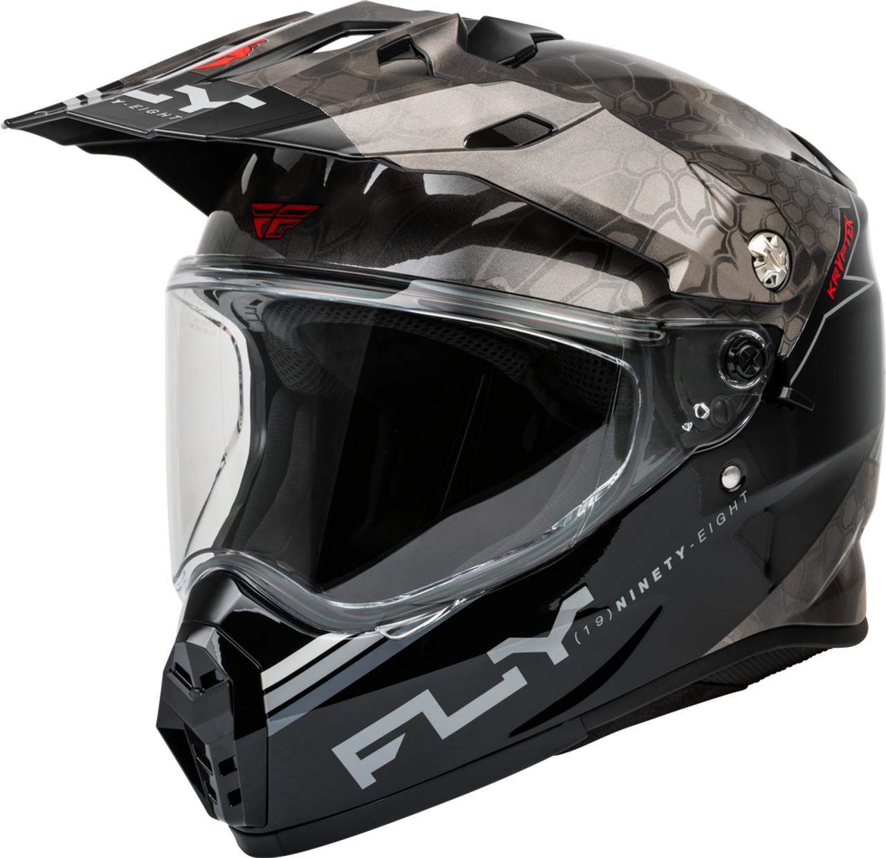 FLY Trekker Kryptek Conceal Black/Grey/White Helmet