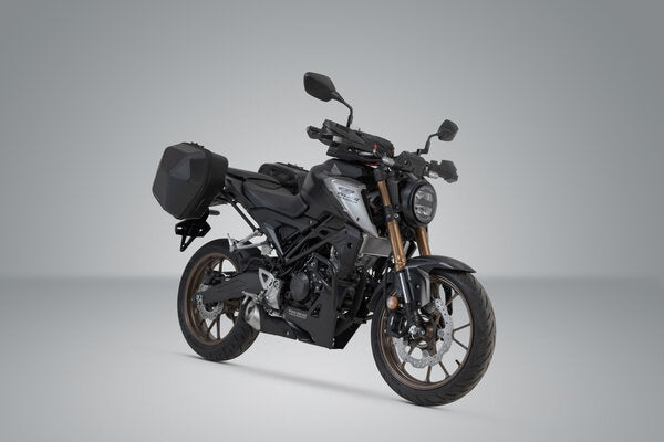SW-Motech SW-BCHTA0190630000-B URBAN ABS Black Side Case System for Honda CB300R/CB125R 18-Up
