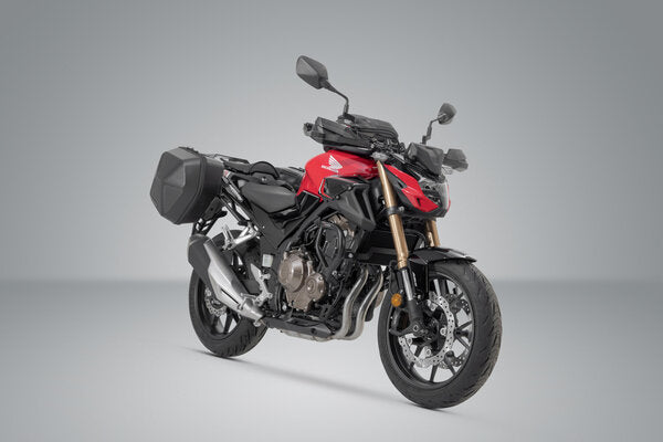 SW-Motech SW-BCHTA0192430000-B URBAN ABS Black Side Case System for Honda CB500F/CBR500R 18-Up