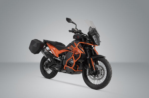 SW-Motech SW-BCHTA0452130000-B URBAN ABS Black Side Case System for KTM 790 Adventure/R 19-21/890 Adventure 20-22/890 Adventure R 20-Up/890 SMT 23-Up