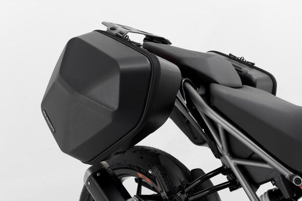 SW-Motech SW-BCHTA0488230000-B URBAN ABS Black Side Case System for KTM 125/390 Duke 17-Up