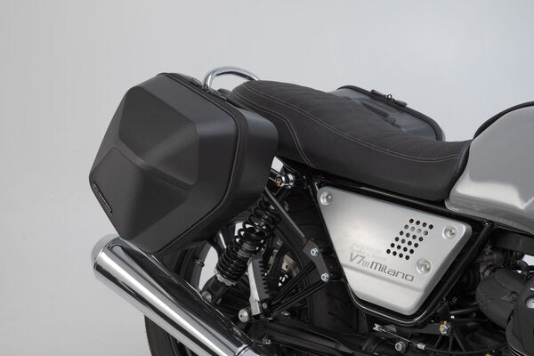 SW-Motech SW-BCHTA1759530000-B URBAN ABS Black Side Case System for Moto Guzzi V7 III 18-20