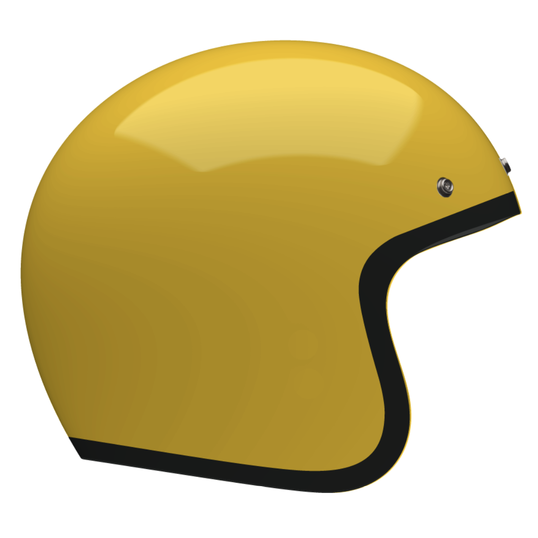 Bell Magnum Solid Yellow Helmet