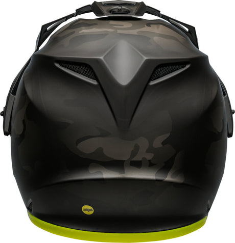 Bell MX-9 Adventure MIPS Stealth Camo Matte Black/Hi-Viz Yellow Helmet - EasyR