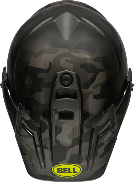 Bell MX-9 Adventure MIPS Stealth Camo Matte Black/Hi-Viz Yellow Helmet - EasyR