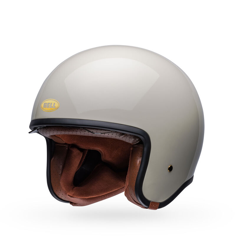 Bell TX-501 Gloss Vintage White Helmet