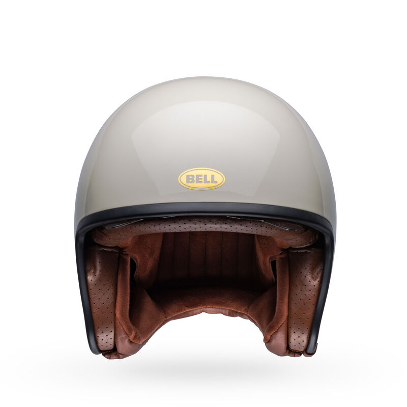 Bell TX-501 Gloss Vintage White Helmet