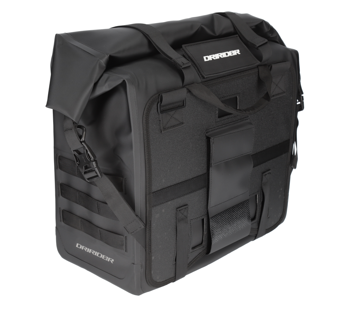 DriRider Everest 34L Carbon Black Side Bags