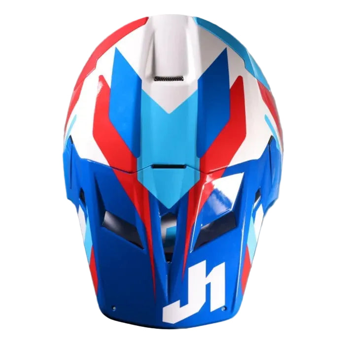 Just1 J22F Performance Gloss Red/White/Blue Helmet