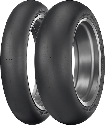 Dunlop KR451 Racing Slick Medium Rear Tyre 180/60 R-17 Tubeless