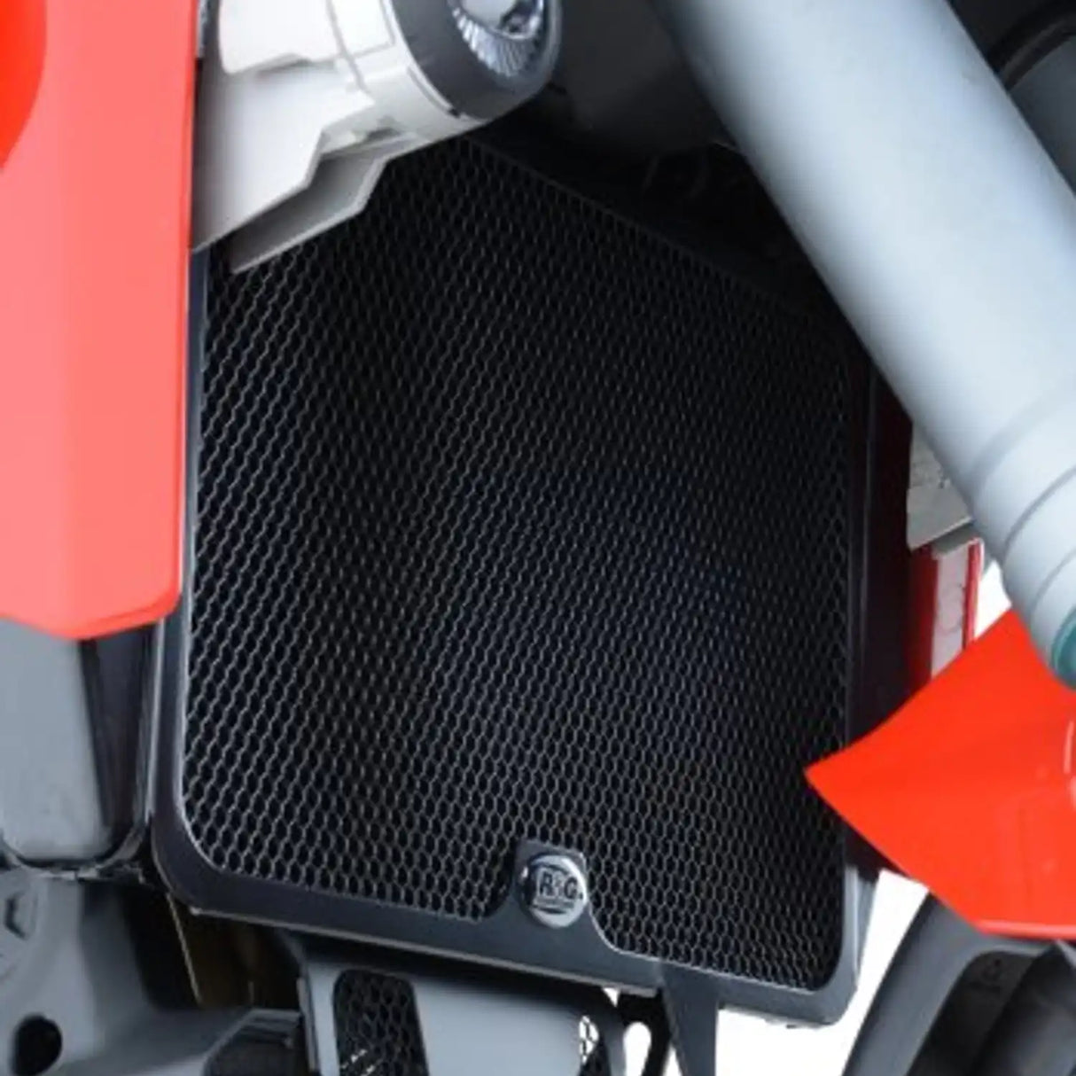 R&G Racing Radiator Guard Black for Ducati Multistrada 1200 Gran Turismo 13-14