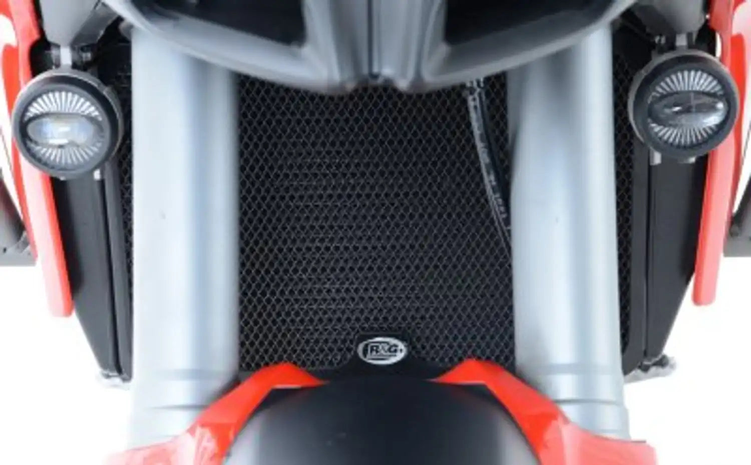 R&G Racing Radiator Guard Black for Ducati Multistrada 1200 Gran Turismo 13-14