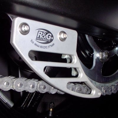 R&G Racing Toe Guards Aluminium Silver for Yamaha YZF-R6 03-05/Triumph Daytona 675/Street Triple Models