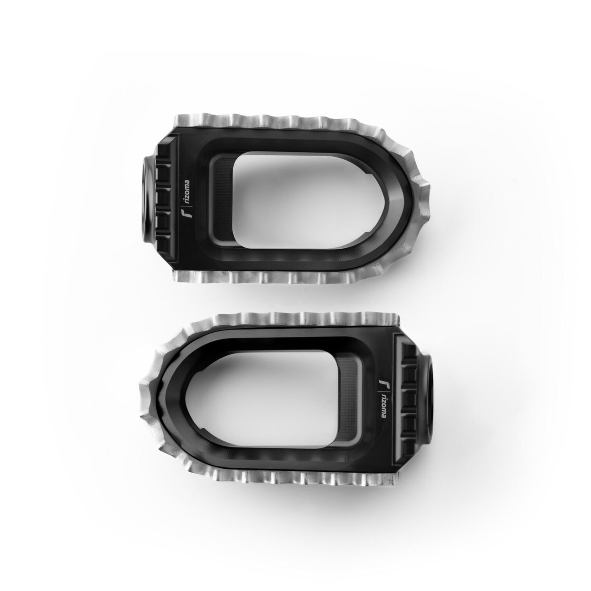 Rizoma RALLY Rider/Passenger Footpegs Black for BMW/Ducati/Harley-Davidson/Triumph/Yamaha