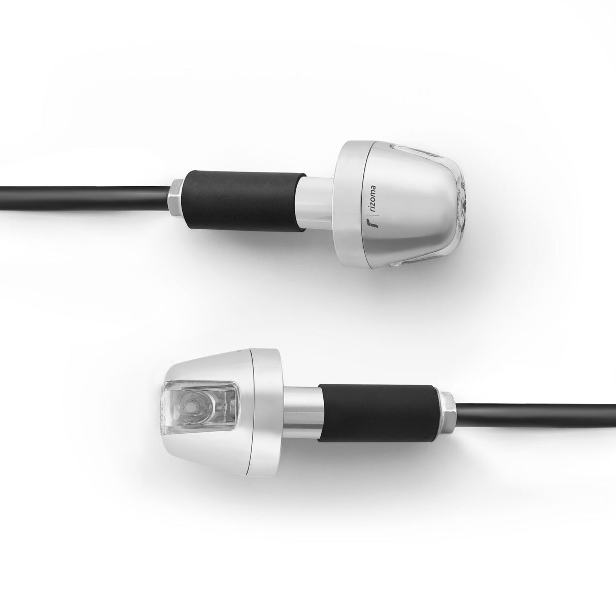 Rizoma Sguardo Bar End Marker Lights Chrome