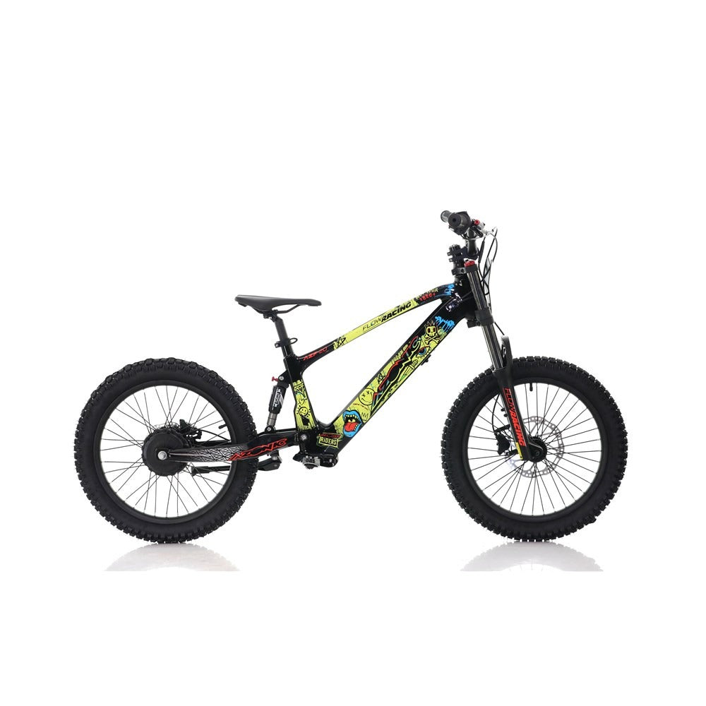 Azonic Flow 20 36V/7.2Ah/750W Electric Balance Bike Rancid Limited Edition Yellow/Multi