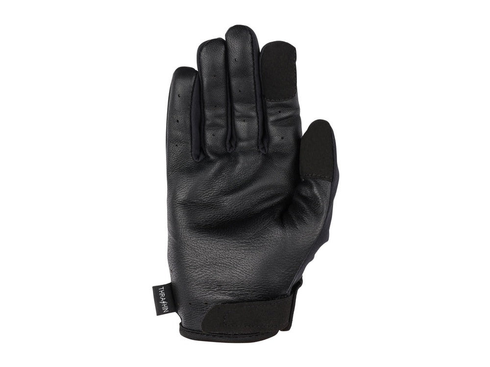 Thrashin Supply Stealth Black Windbreaker Gloves