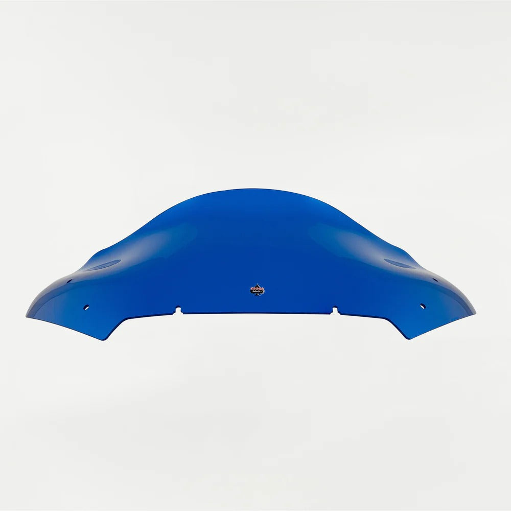 Klock Werks KKC-2310-0870 10" Sports Flare Kolor Windshield Blue for Harley-Davidson CVO Road Glide 23-Up/Road Glide 24-Up Models