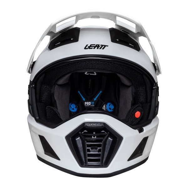 Leatt 8.5 ADV White Helmet Kit