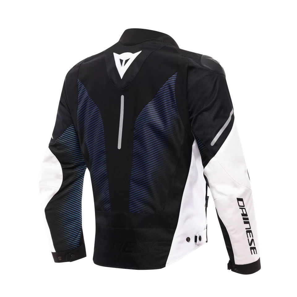 Dainese Super Sprint D-Dry Black/Blue/White Textile Jacket