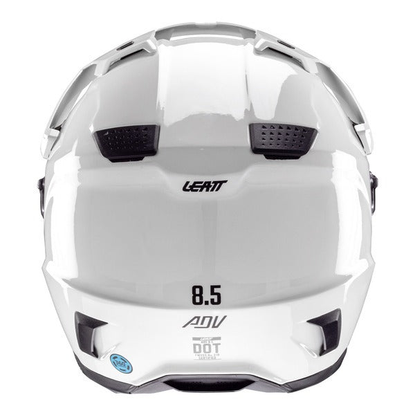 Leatt 8.5 ADV White Helmet Kit
