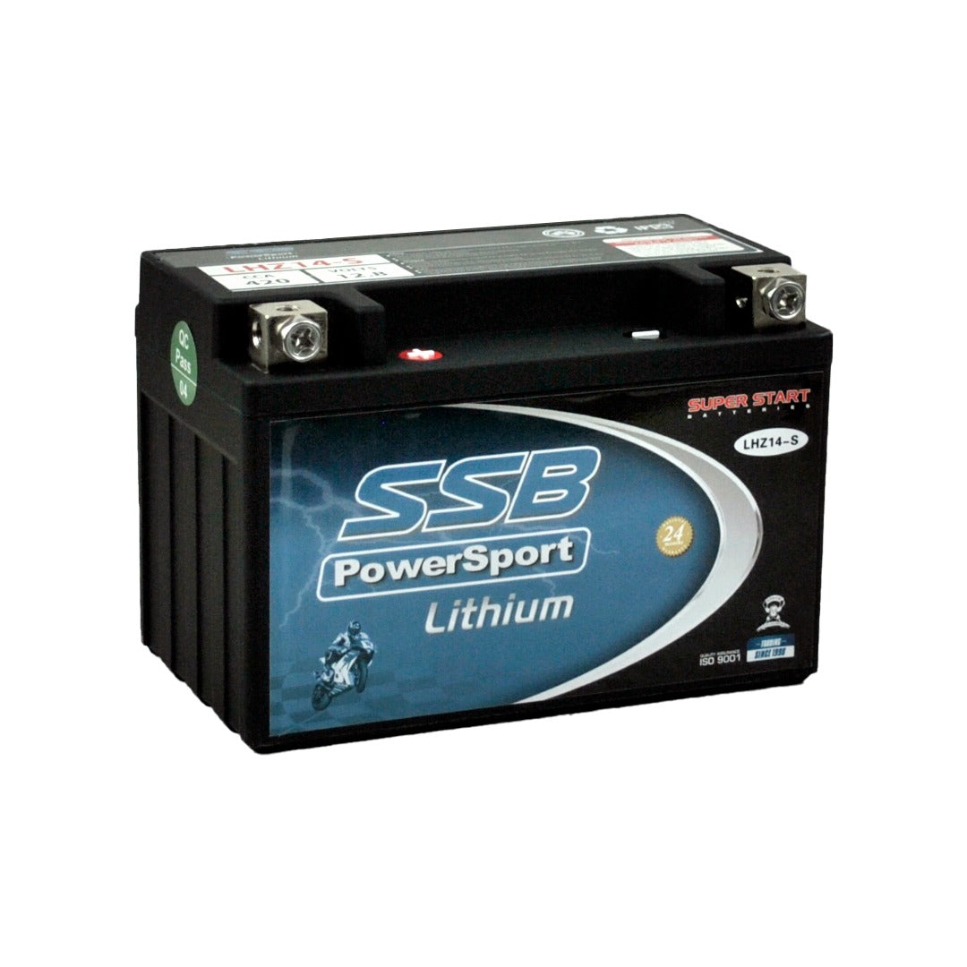 SSB LHZ14-S PowerSport High Performance 12V 7Ah/420CCA Lithium Battery