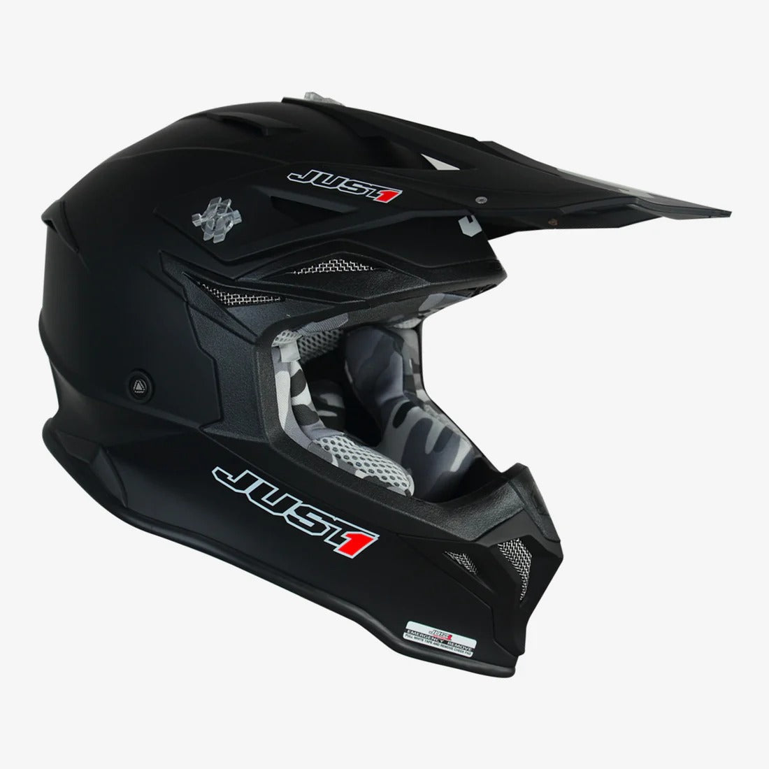 Just1 J39 Solid Matte Black Helmet