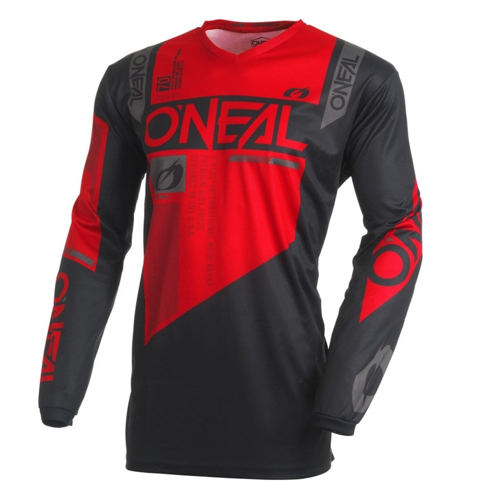 Oneal 2027 Element Factor Black/Red Jersey