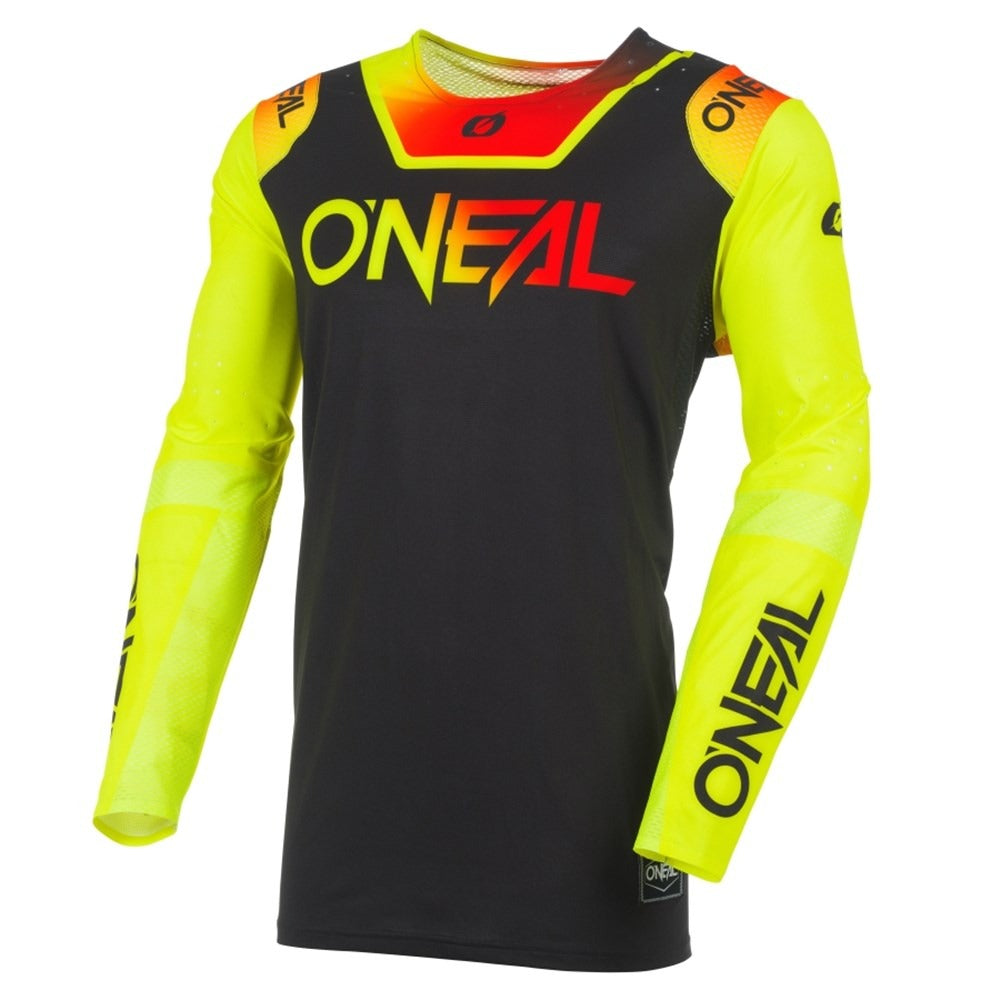 Oneal 2027 Prodigy Five Six Black/Neon Yellow Jersey