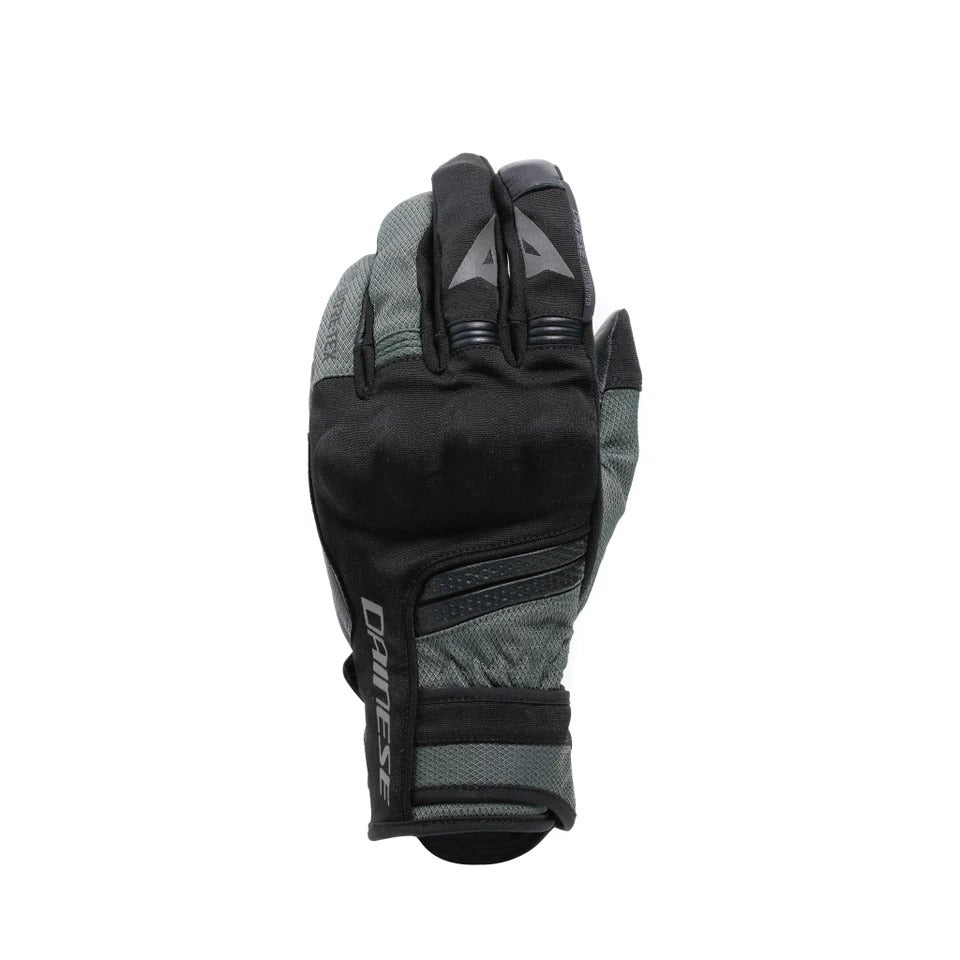 Dainese Teyde Gore-Tex Black/Army-Green Gloves