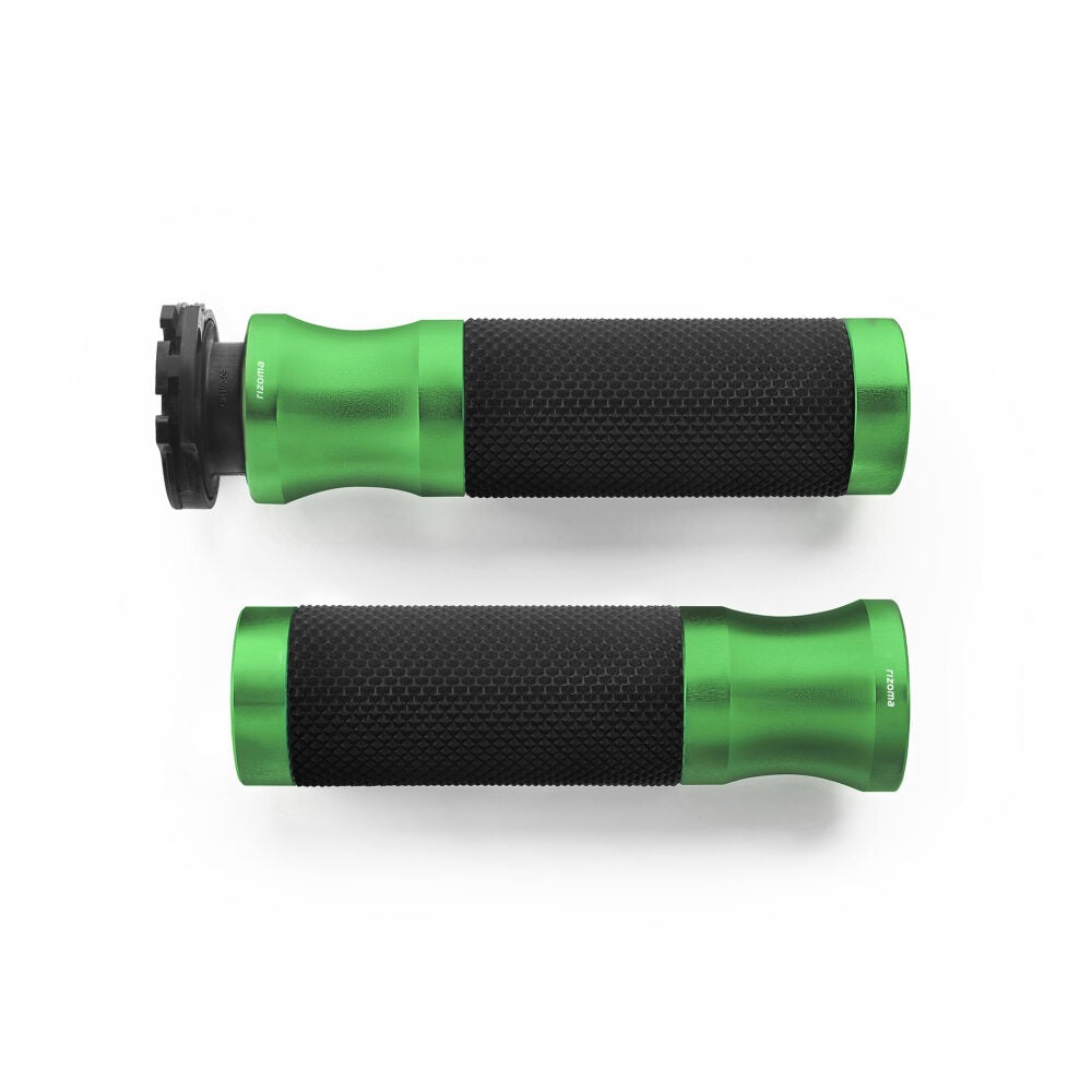 Rizoma Sport Grips Green for Kawasaki Z650/Z900