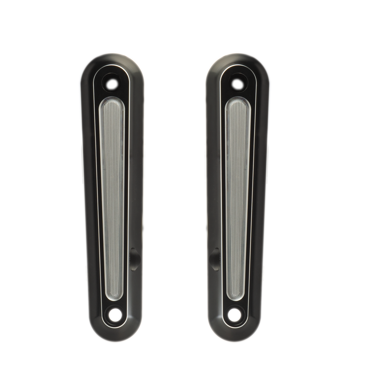 Kodlin KM-K68468 Front Turn Signals Legit Elypse Amber Smoked Black Contrast Cut for Harley-Davidson Touring 06-23