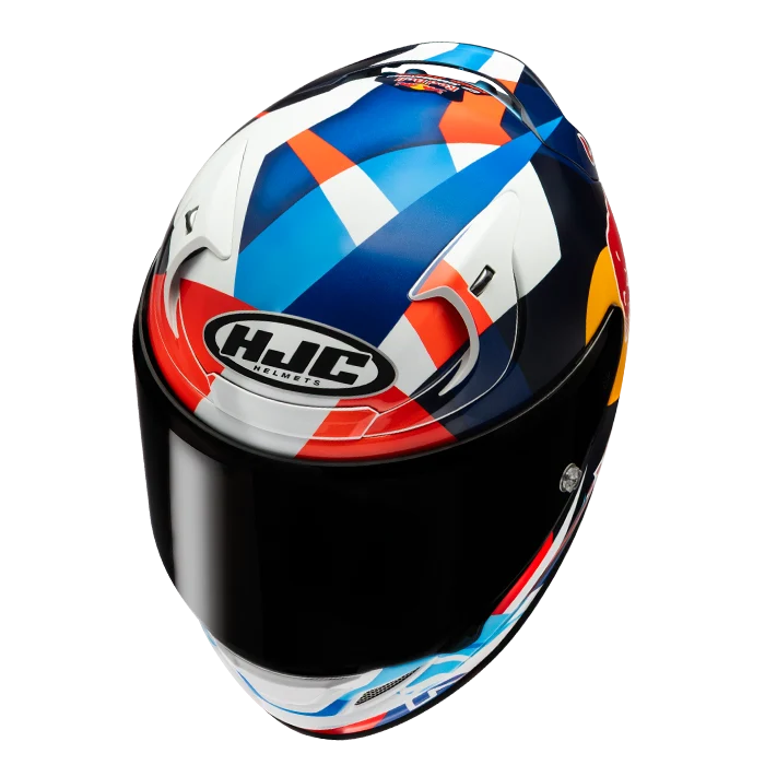 HJC RPHA 12 Red Bull Misano GP2 MC-21 Helmet