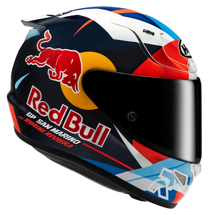 HJC RPHA 12 Red Bull Misano GP2 MC-21 Helmet