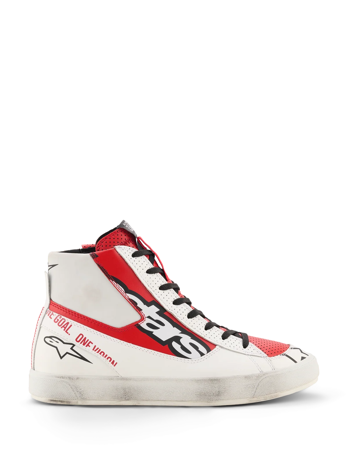 Alpinestars Stated Flair White/Bright Red Shoes