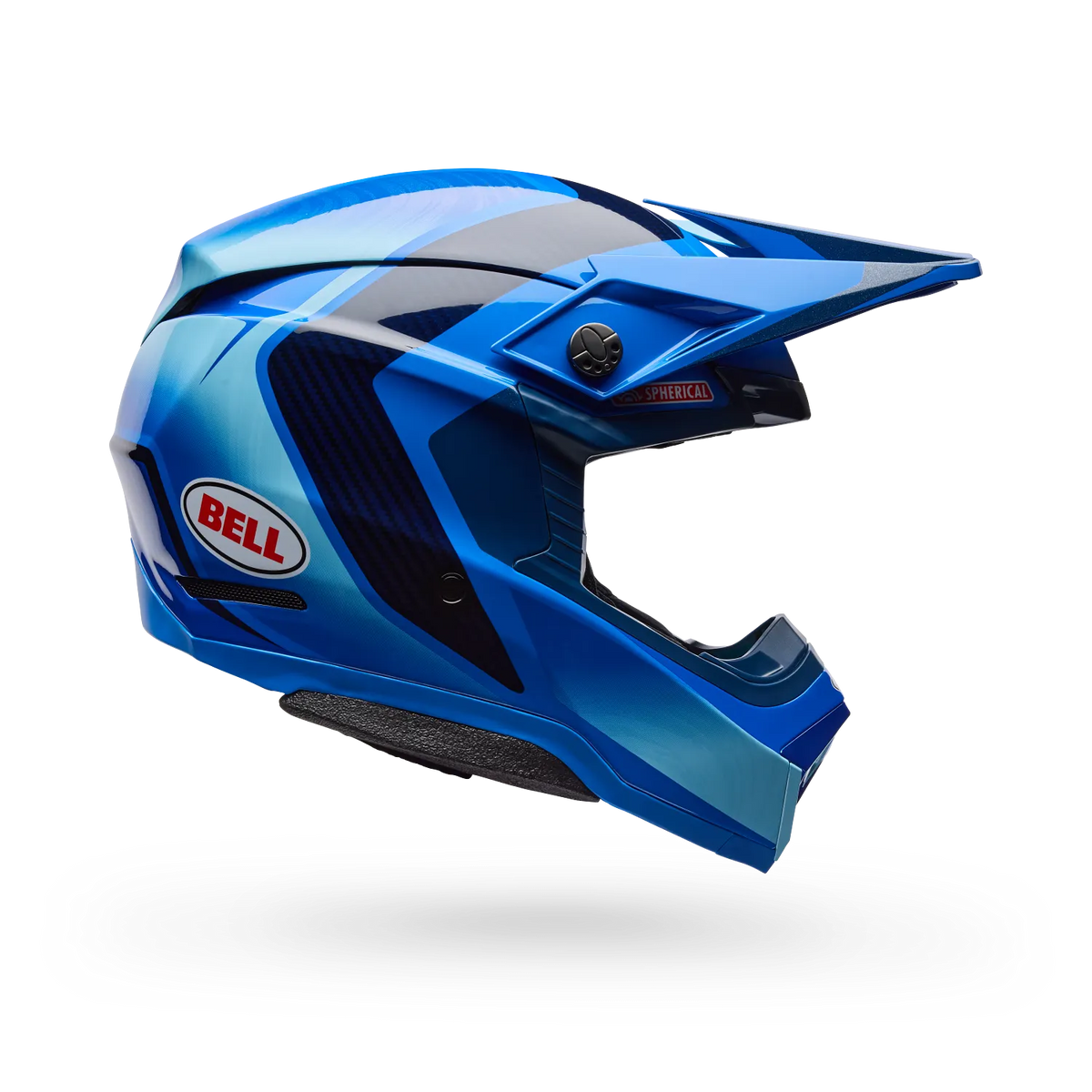 Bell Moto-10 Spherical ET3 Cortez Special Edition Blue Helmet