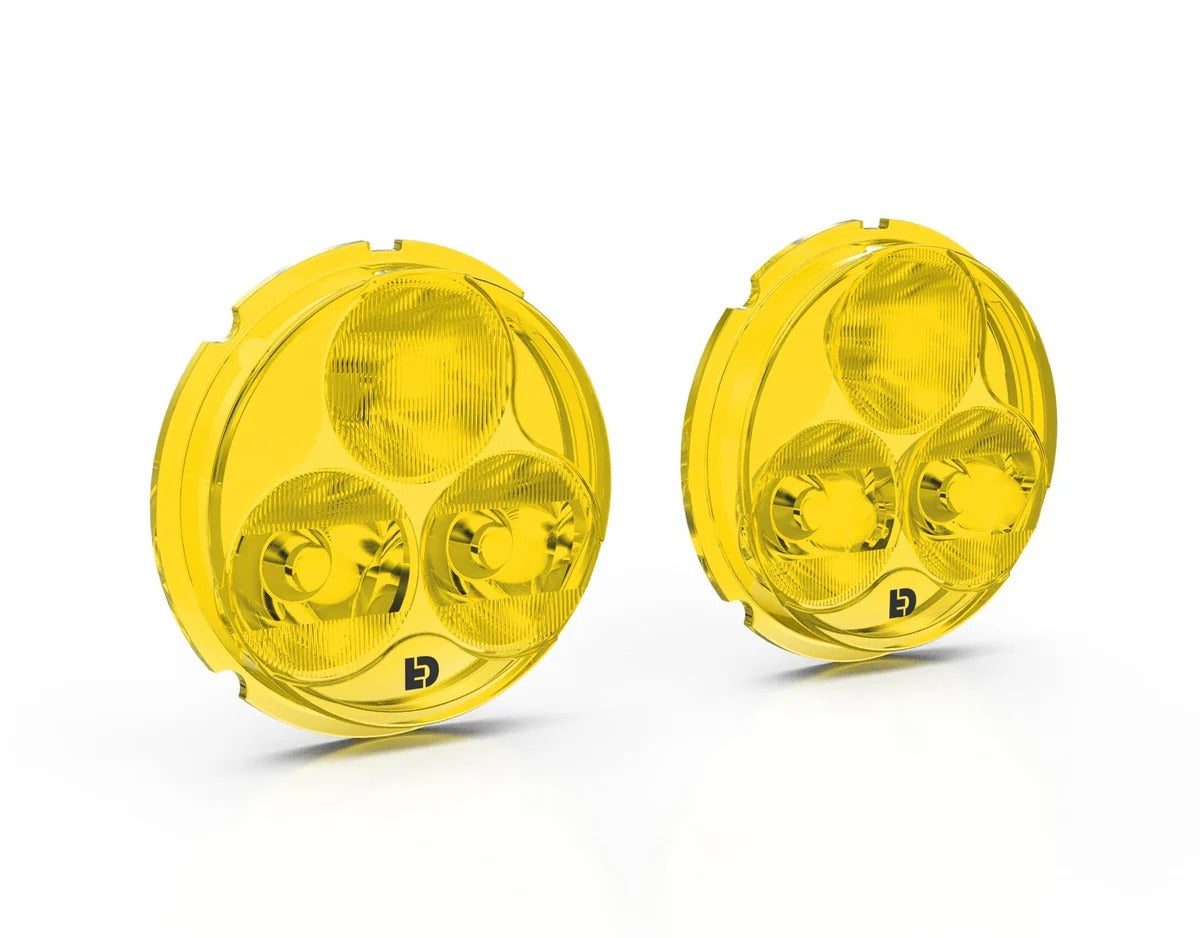 Denali TriOptic Amber Lens Kit for Denali D3 Driving Lights