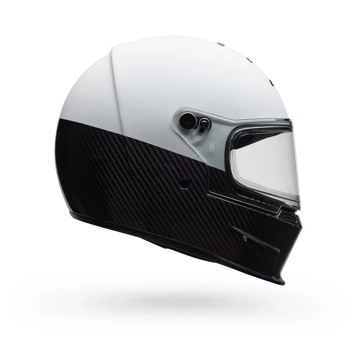 Bell Eliminator Carbon Diverge White/Black Helmet