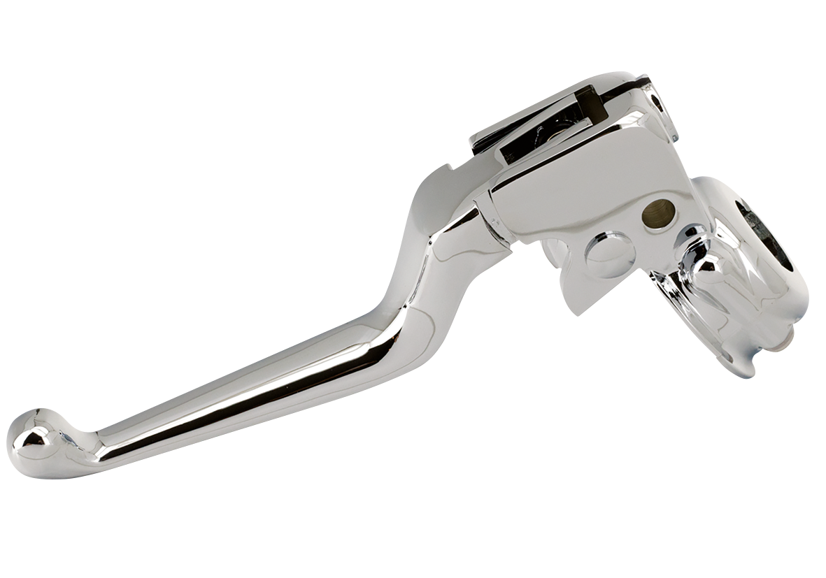 Zodiac Z053008 Clutch Lever Assembly Chrome for Harley-Davidson Big Twin/Sportster 96-06 Models (Each)