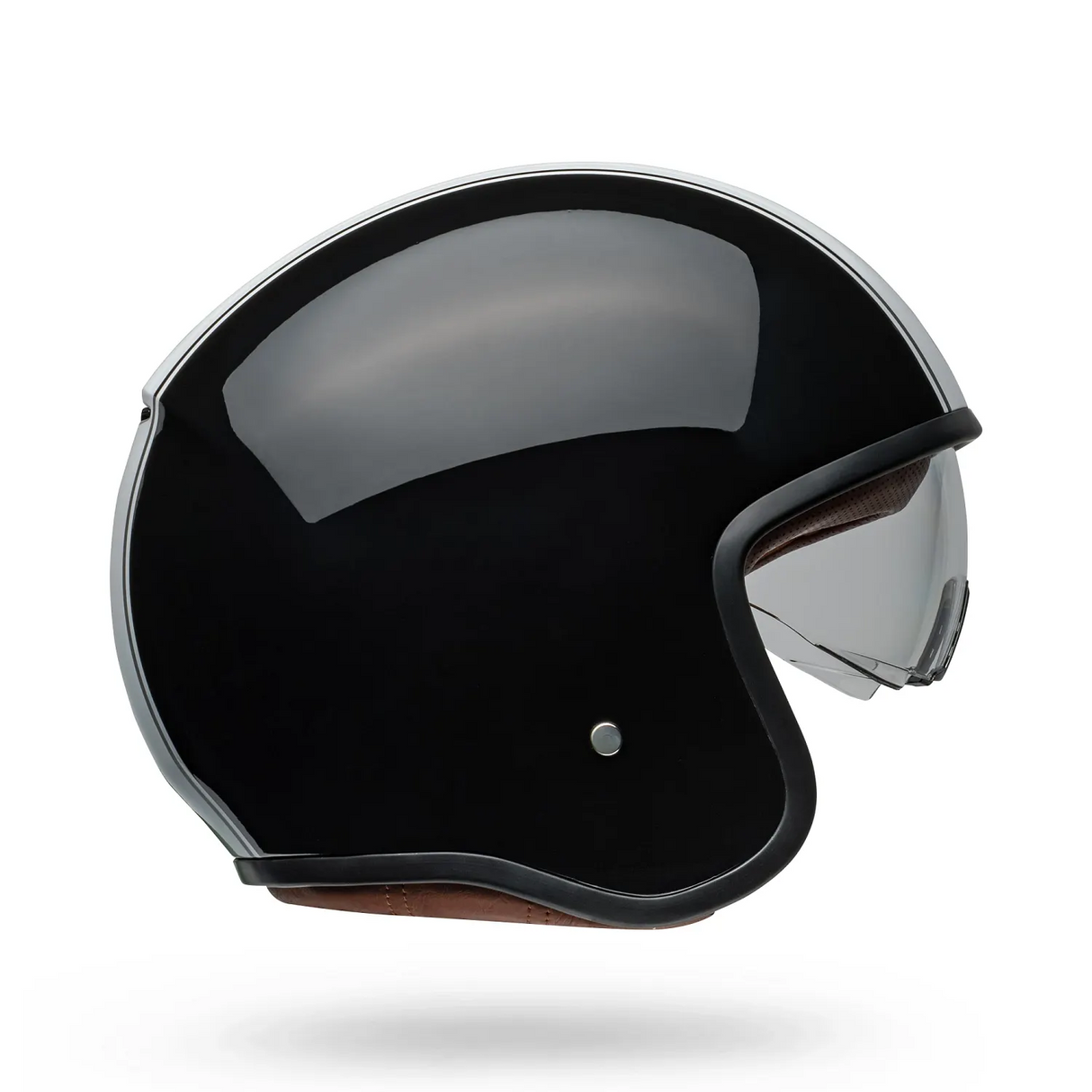 Bell TX-501 Rally Gloss Black/White Helmet