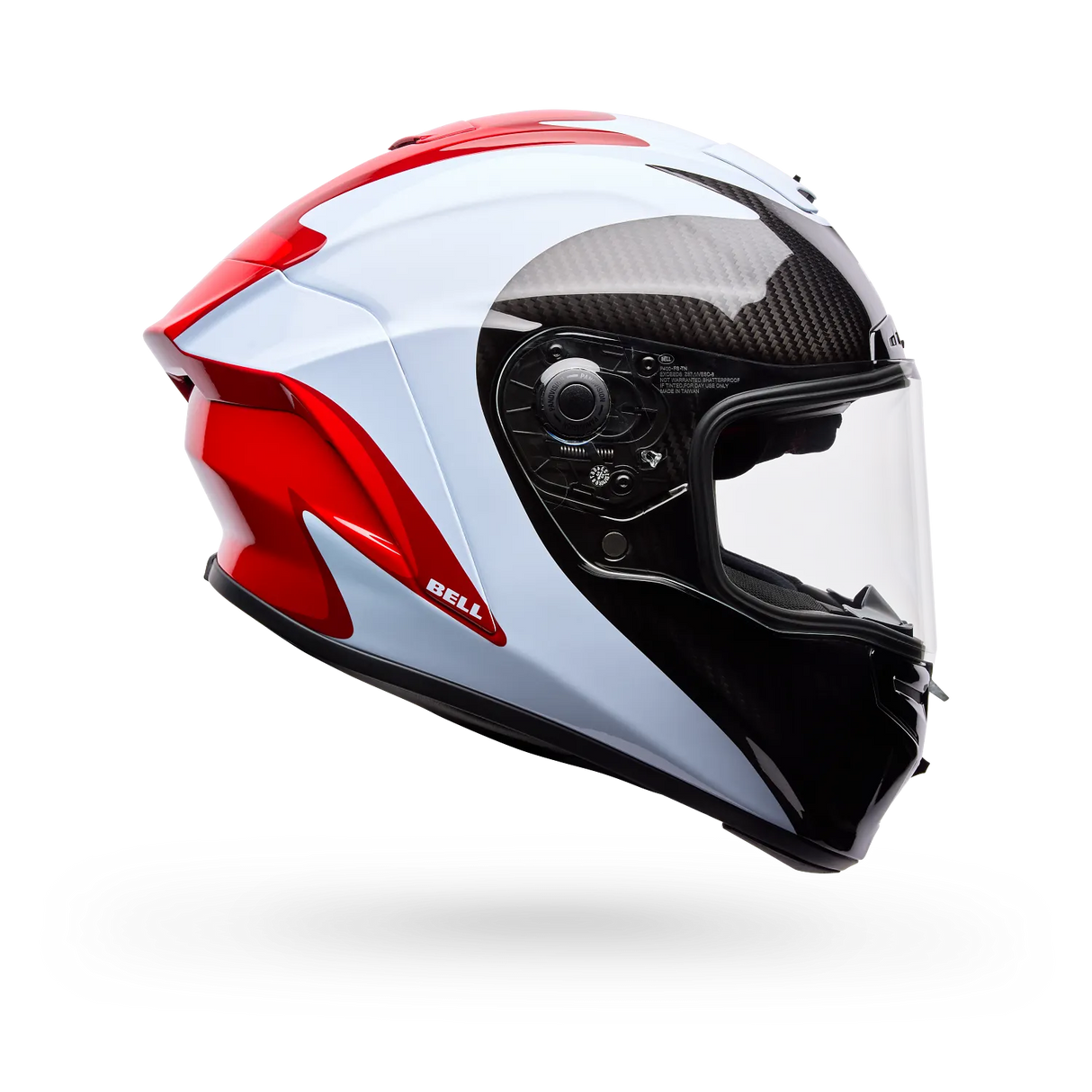 Bell Race Star DLX Flex Fluid Gloss Red/White Helmet