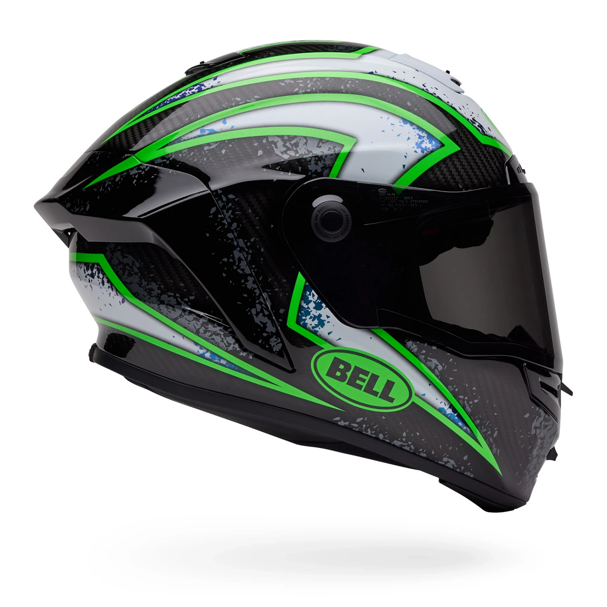 Bell Race Star DLX Flex Xenon Gloss Black/Kryptonite Helmet