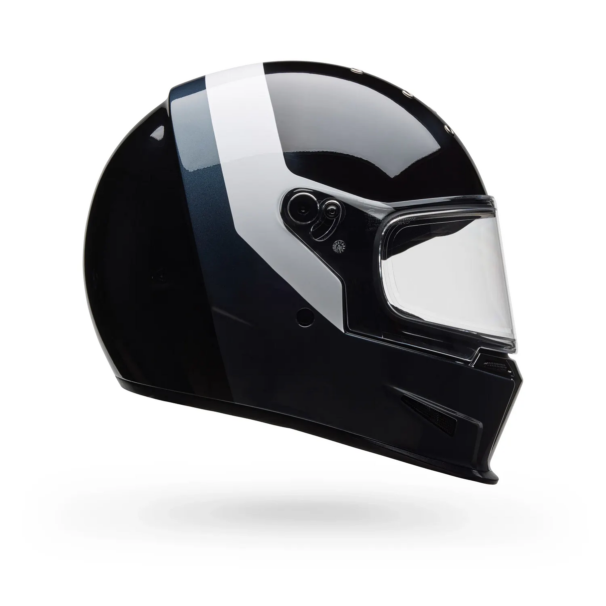 Bell Eliminator Menace Gloss Black/White Helmet