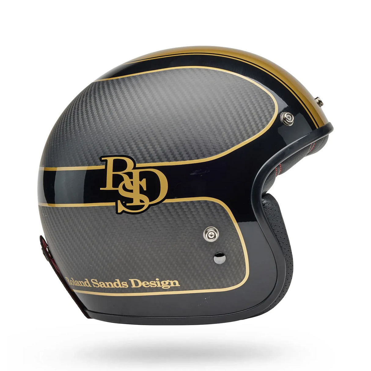 Bell Custom 500 Carbon RSD Player Matte/Gloss Black/Gold Helmet