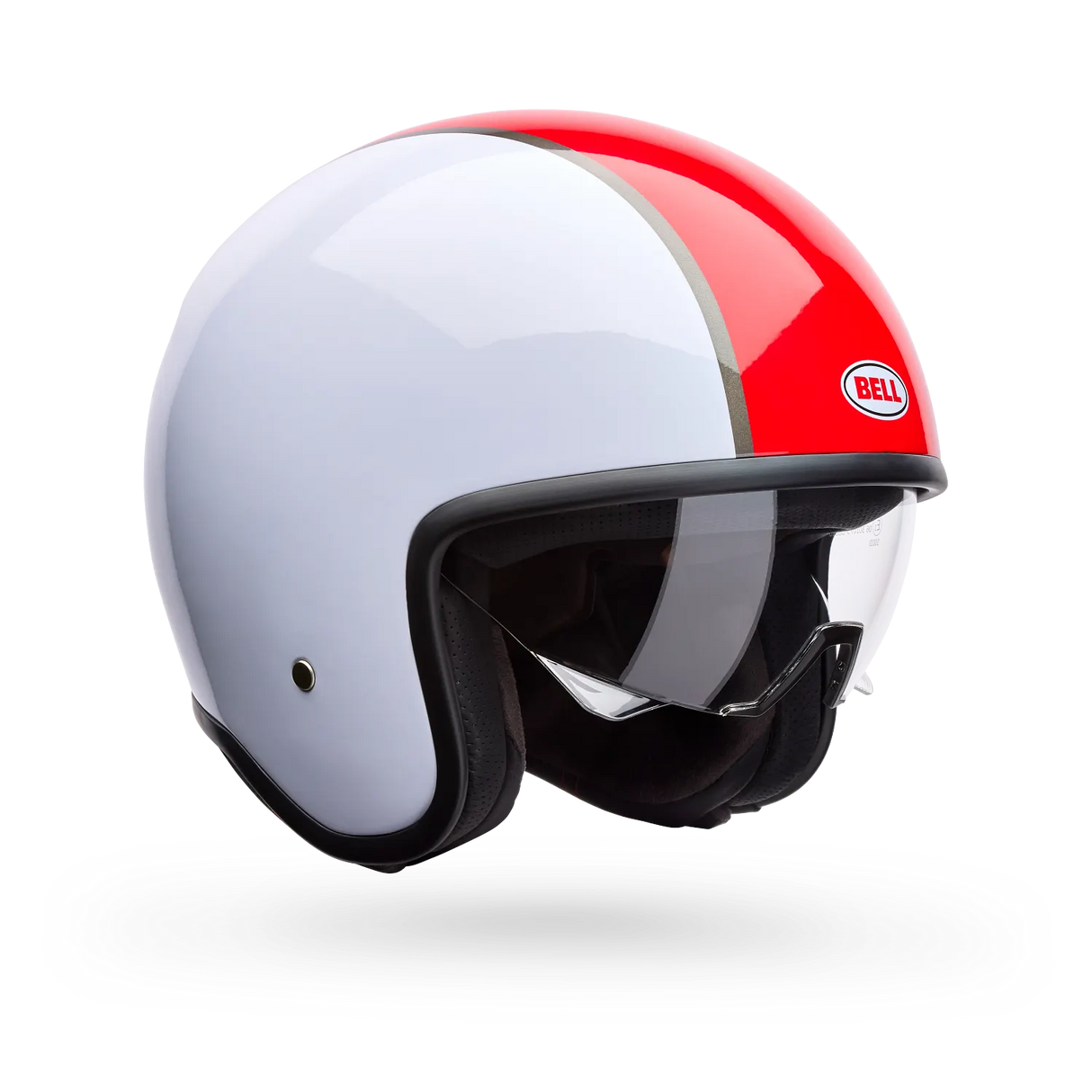 Bell TX-501 Rally Gloss Red/White Helmet