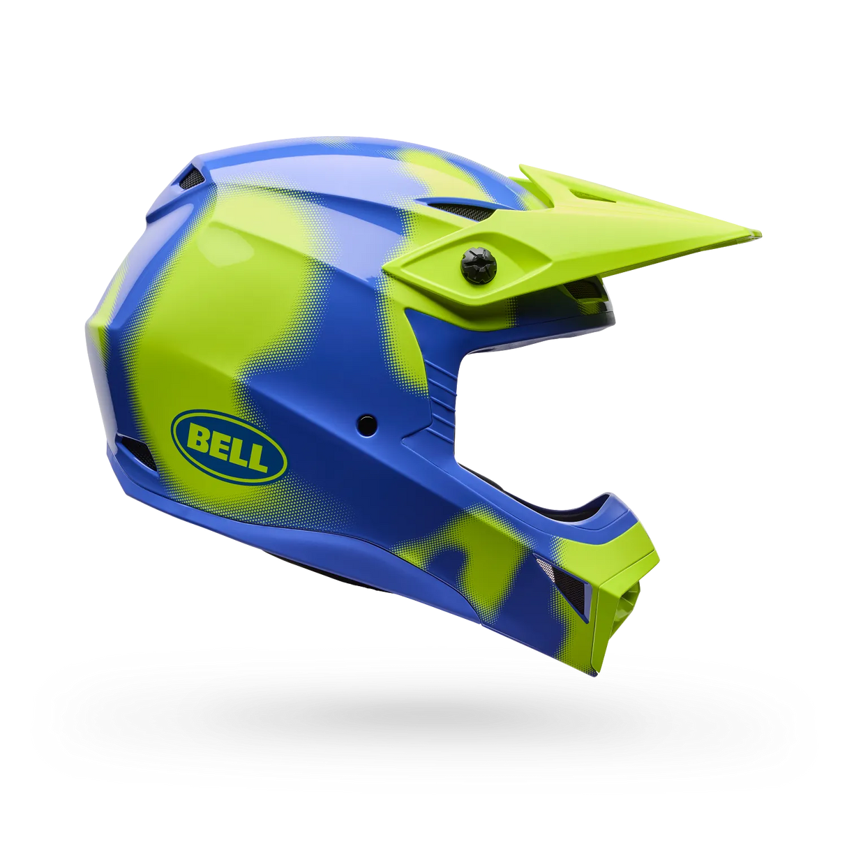Bell MX-10 Mips Camo Fluro Yellow Helmet