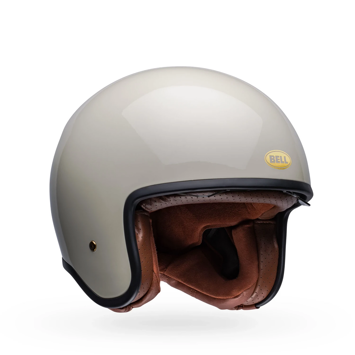 Bell TX-501 Gloss Vintage White Helmet