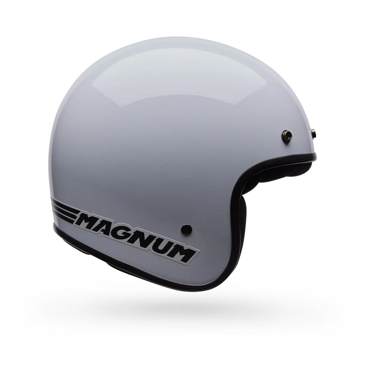 Bell Magnum Solid White Helmet