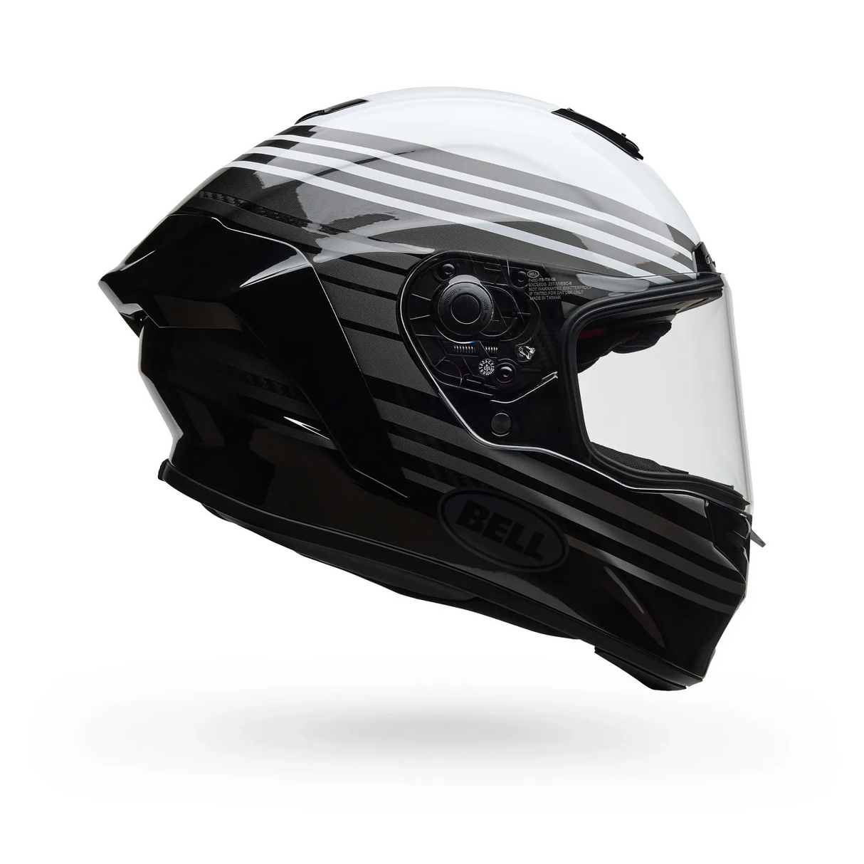 Bell Race Star DLX Flex Dash Gloss White/Black Helmet