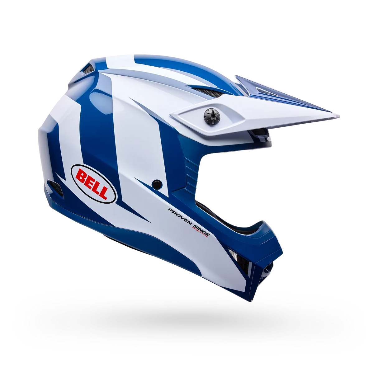 Bell MX-10 Mips Talon Gloss Blue/White Helmet